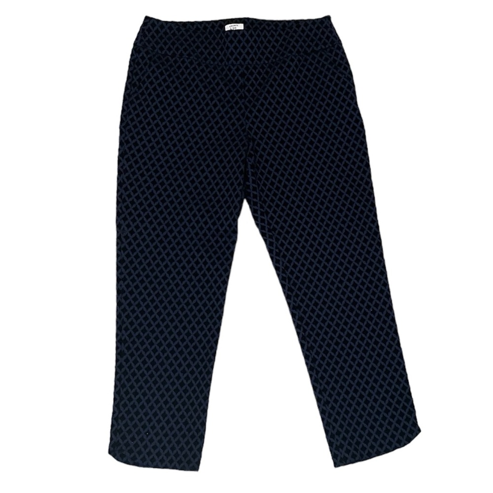 Crown and Ivy Blue Velvet Pants - Size 12